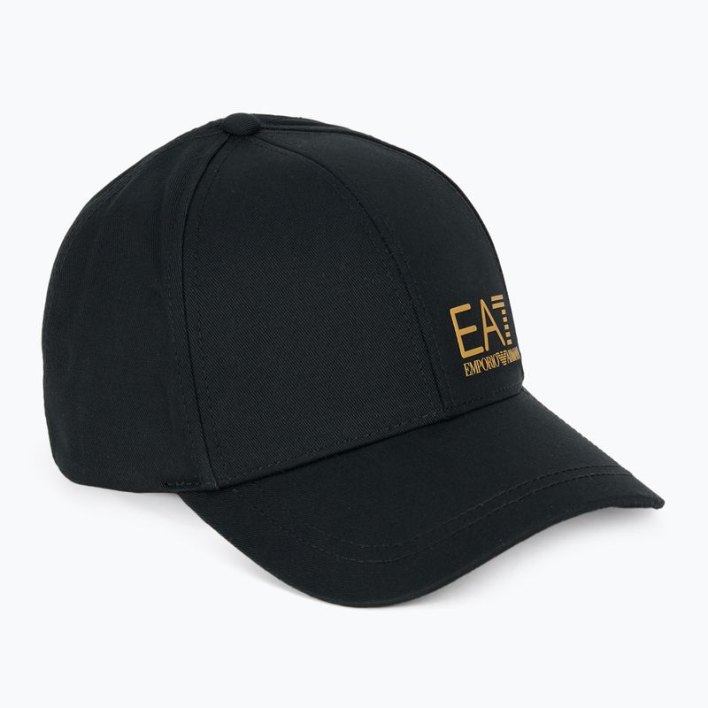 Кепка EA7 Emporio Armani TrainCore IdentityLogo black/gold