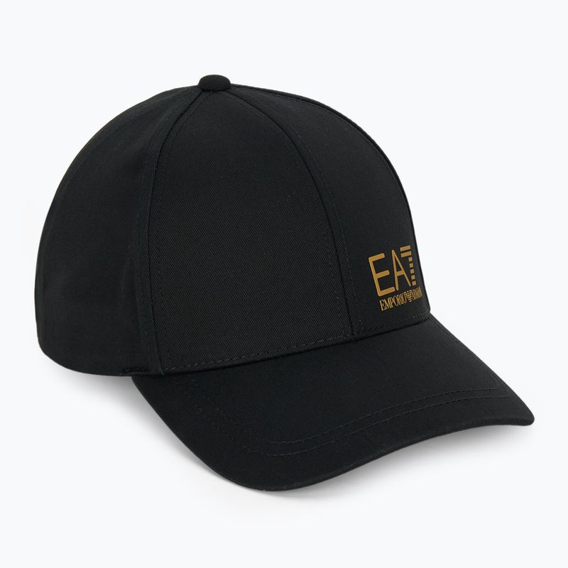 Кепка EA7 Emporio Armani TrainCore IdentityLogo black / gold