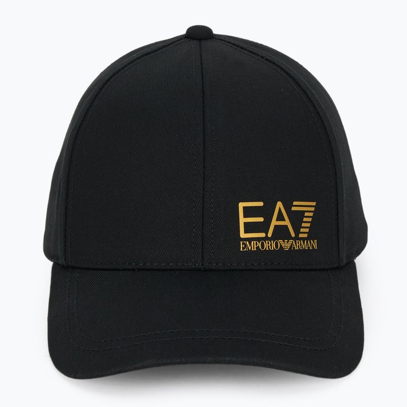 Кепка EA7 Emporio Armani TrainCore IdentityLogo black / gold 2