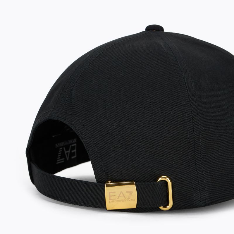Кепка EA7 Emporio Armani TrainCore IdentityLogo black / gold 4