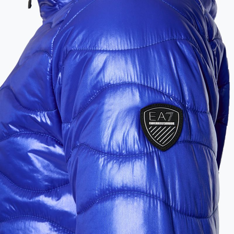 Кофта гірськолижні чоловіча EA7 Emporio Armani Ski St. Moritz Light Padded Packable new royal blue 3