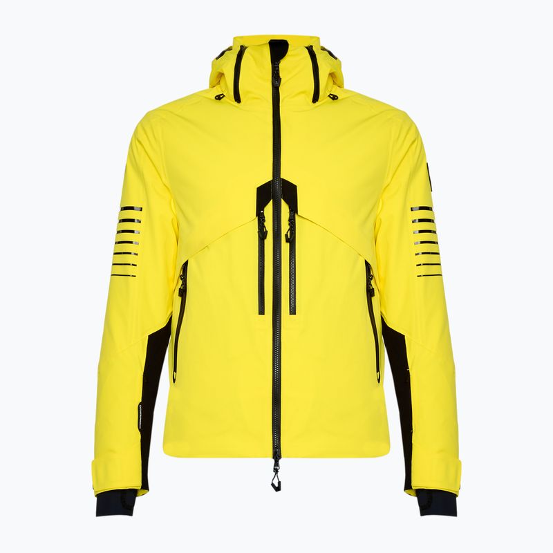 Куртка гірськолижна чоловіча EA7 Emporio Armani Ski Kitzbuhel Protectum Logo blazing yellow