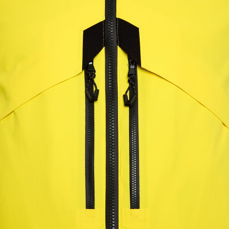Куртка гірськолижна чоловіча EA7 Emporio Armani Ski Kitzbuhel Protectum Logo blazing yellow 3