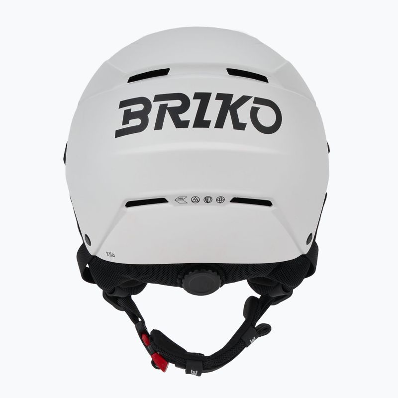 Шолом гірськолижний Briko Elio Visor matt white/black 4