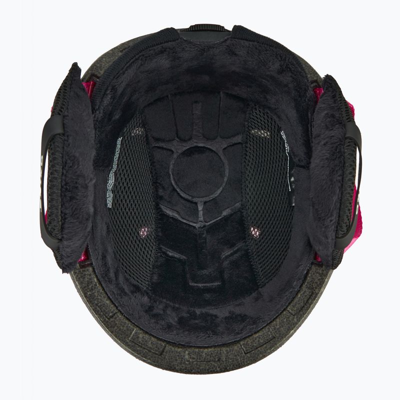 Дитячий лижний шолом Briko Makalu Jr shiny pink/white 5