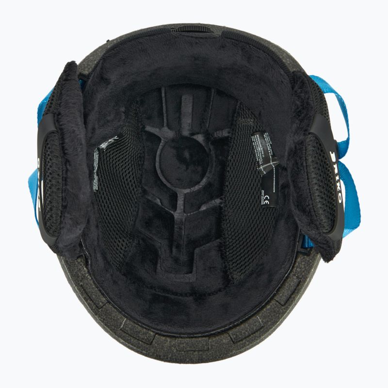 Дитячий лижний шолом Briko Makalu Jr shiny white/lochmara blue 5