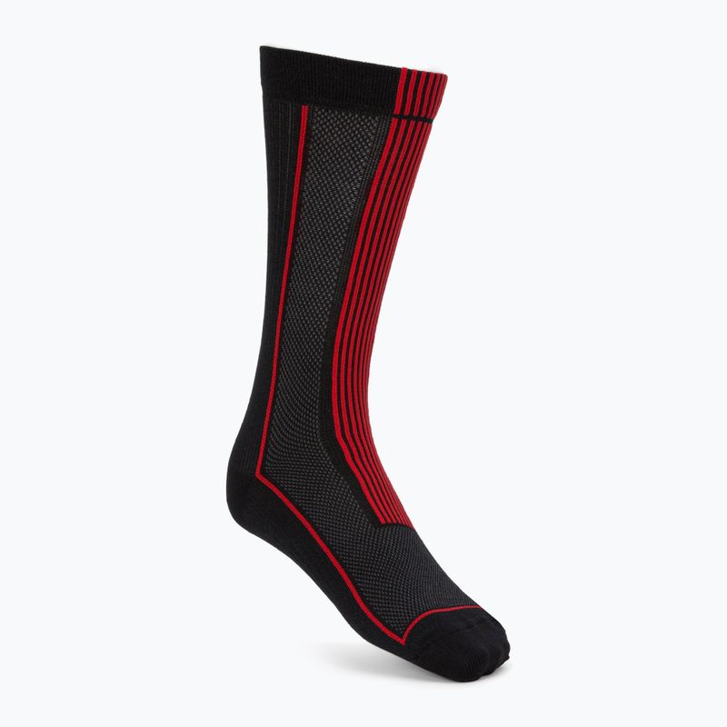 Велошкарпетки чоловічі Alpinestars Summer 22 black/bright red