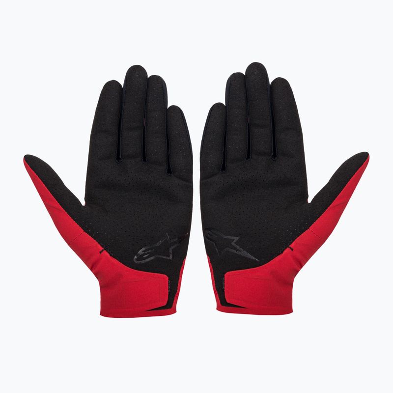 Велорукавиці чоловічі Alpinestars Drop 4.0 red 2