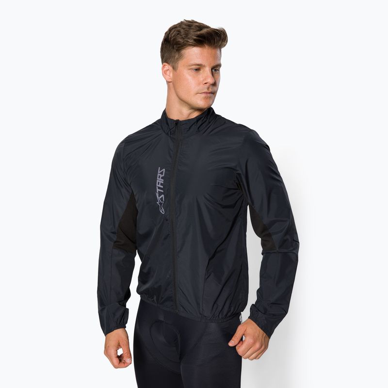 Куртка велосипедна чоловіча Alpinestars Nevada Packable black 3