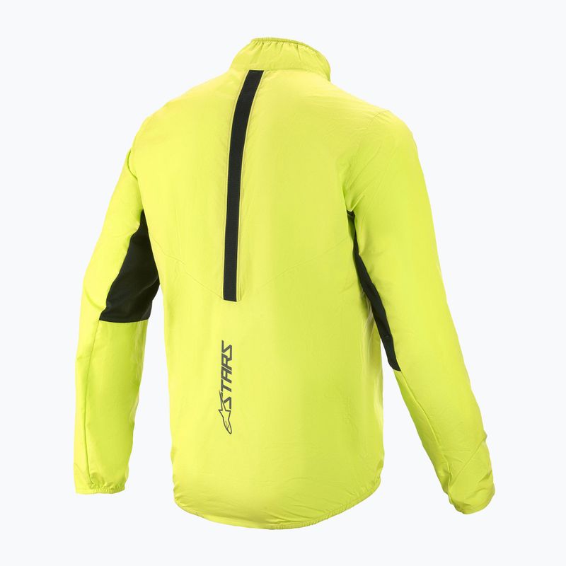 Куртка велосипедна чоловіча Alpinestars Nevada Packable yellow fluo 2