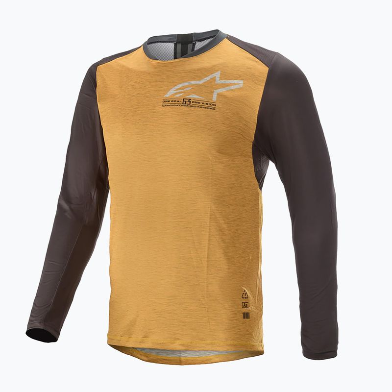 Велосипедний лонгслів чоловічий Alpinestars Alps 6.0 V2 tangerine/black