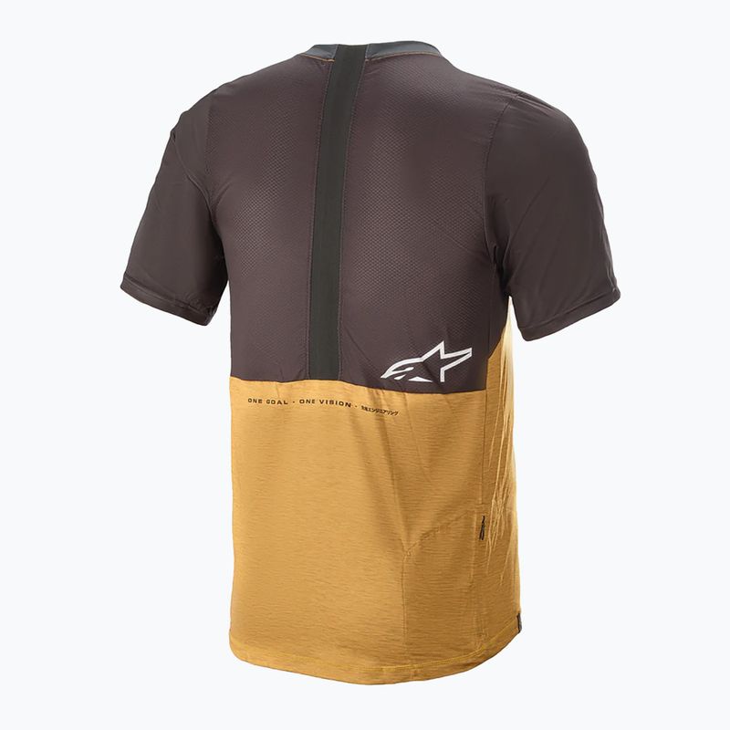 Велофутболка чоловіча Alpinestars Alps 6.0 V2 tangerine/black 2