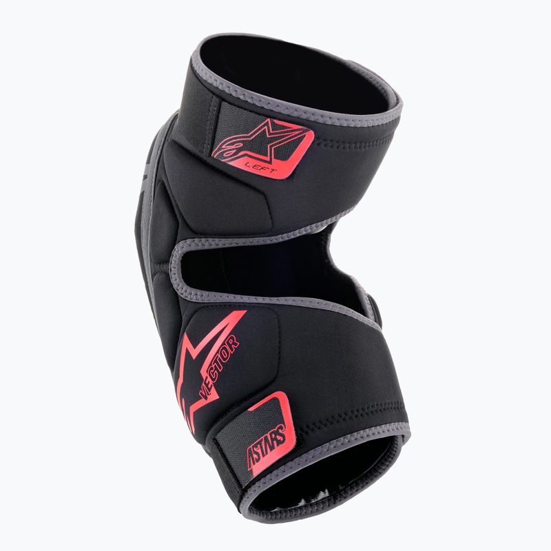 Наколінники велосипедні Alpinestars Vector Knee black/anthracite/red 6