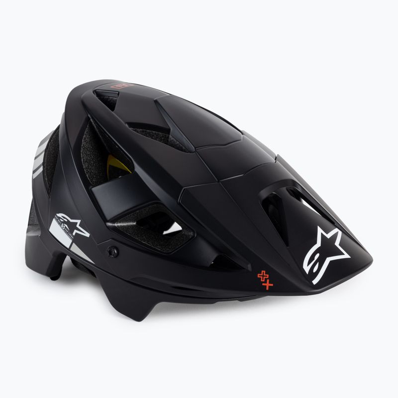Шолом велосипедний Alpinestars Vector Tech A1 black/light gray matt