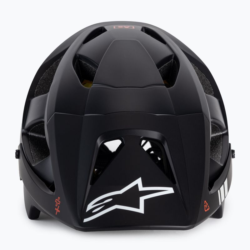 Шолом велосипедний Alpinestars Vector Tech A1 black/light gray matt 2