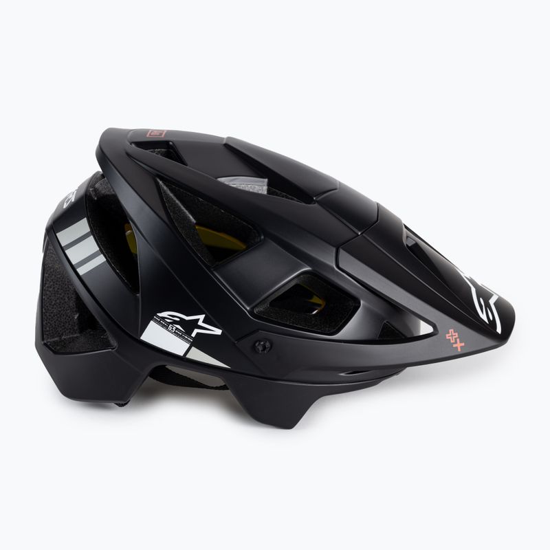 Шолом велосипедний Alpinestars Vector Tech A1 black/light gray matt 3