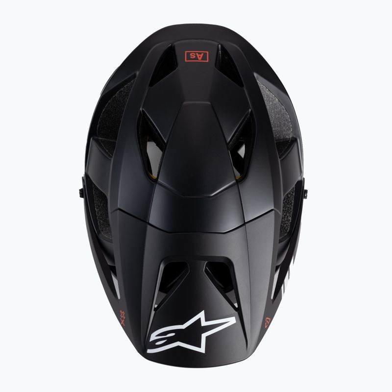 Шолом велосипедний Alpinestars Vector Tech A1 black/light gray matt 6