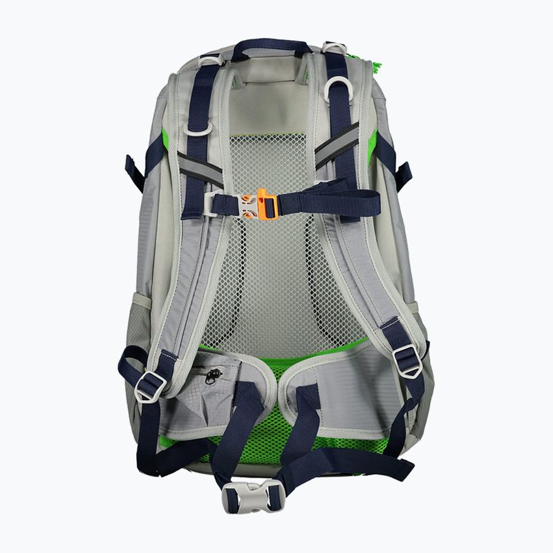 Рюкзак трекінговий чоловічий CMP Katana 22 л grey / green fluo 2
