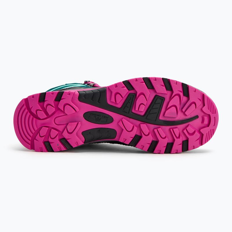 Черевики трекінгові дитячі CMP Rigel Mid lake / pink fluo 4