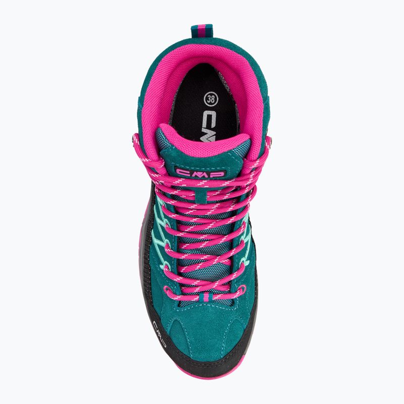 Черевики трекінгові дитячі CMP Rigel Mid lake / pink fluo 5