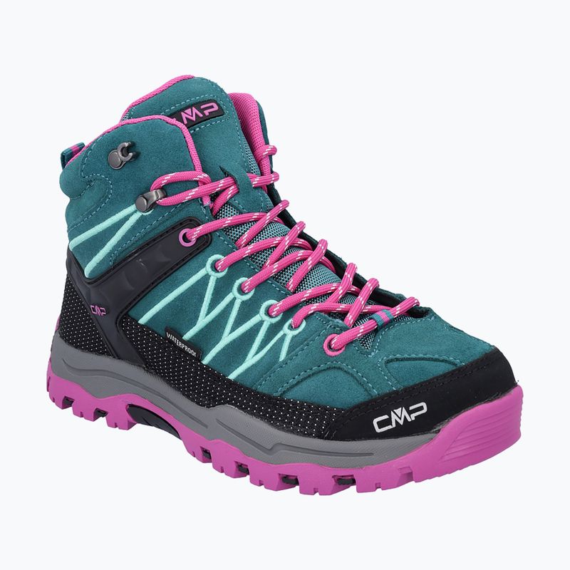 Черевики трекінгові дитячі CMP Rigel Mid lake / pink fluo 8