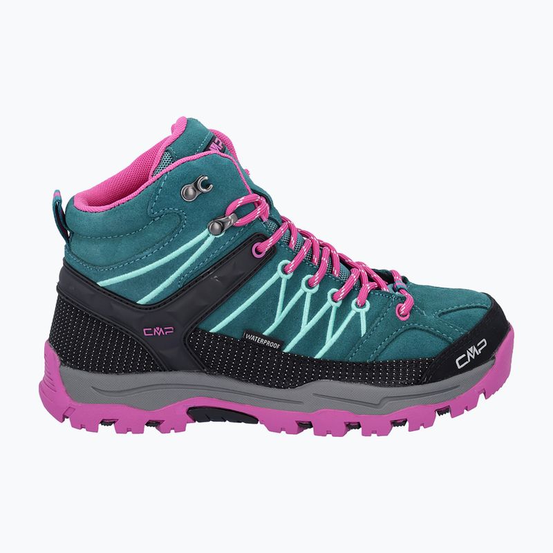 Черевики трекінгові дитячі CMP Rigel Mid lake / pink fluo 9