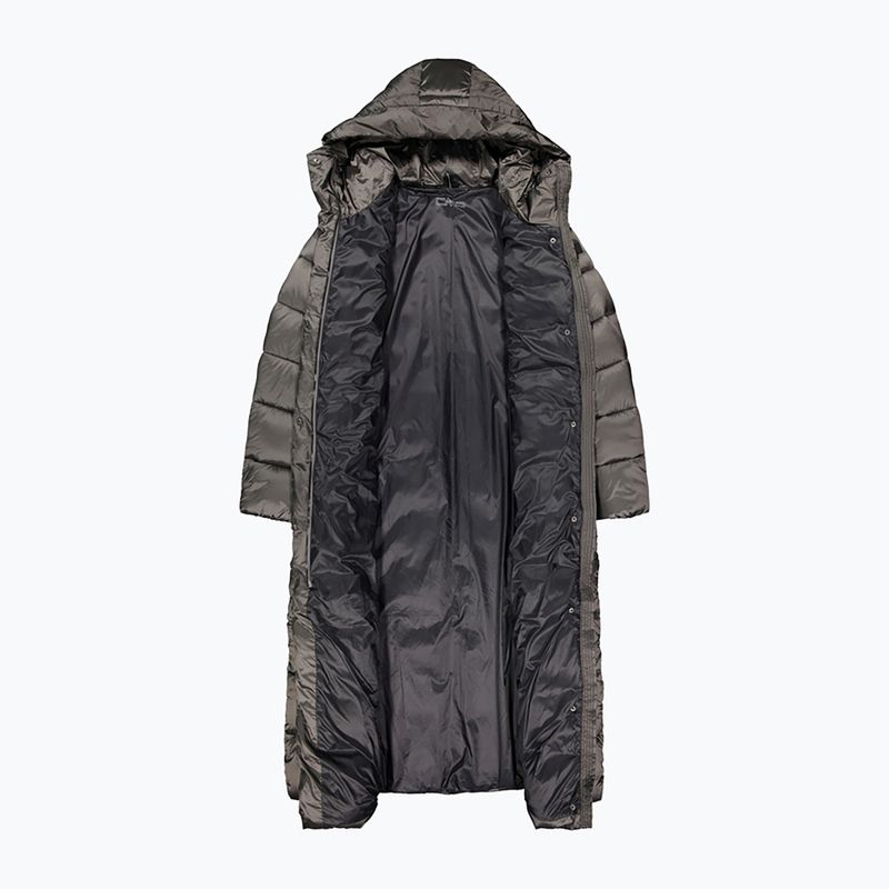 Пуховик жіночий CMP Coat Fix Hood сірий 32K3136 4