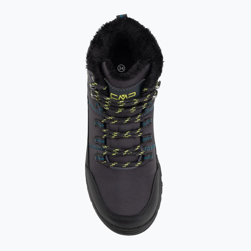 Черевики зимові підліткові CMP Annuuk Snowboots Wp antracite/deep lake 5