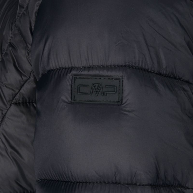 Пуховик жіночий CMP Parka Snaps Hood чорний 32K3036/U901 4