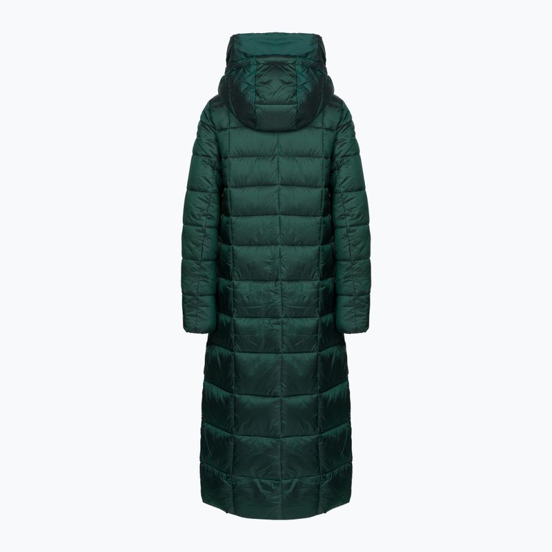 Пуховик жіночий CMP Coat Fix Hood зелений 32K3136 2