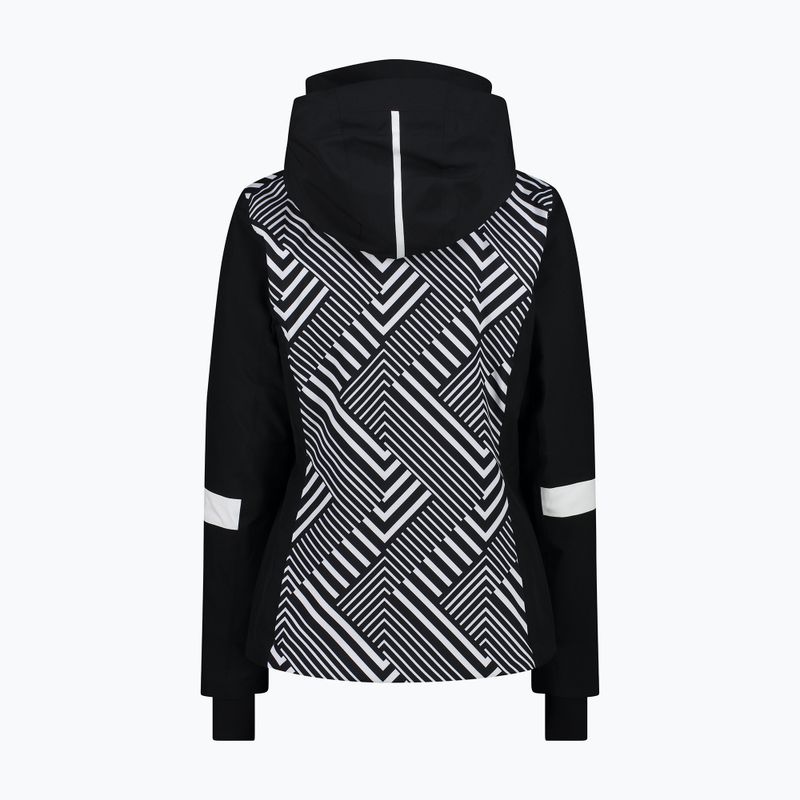 Куртка лижна жіноча CMP nero/bianco 7