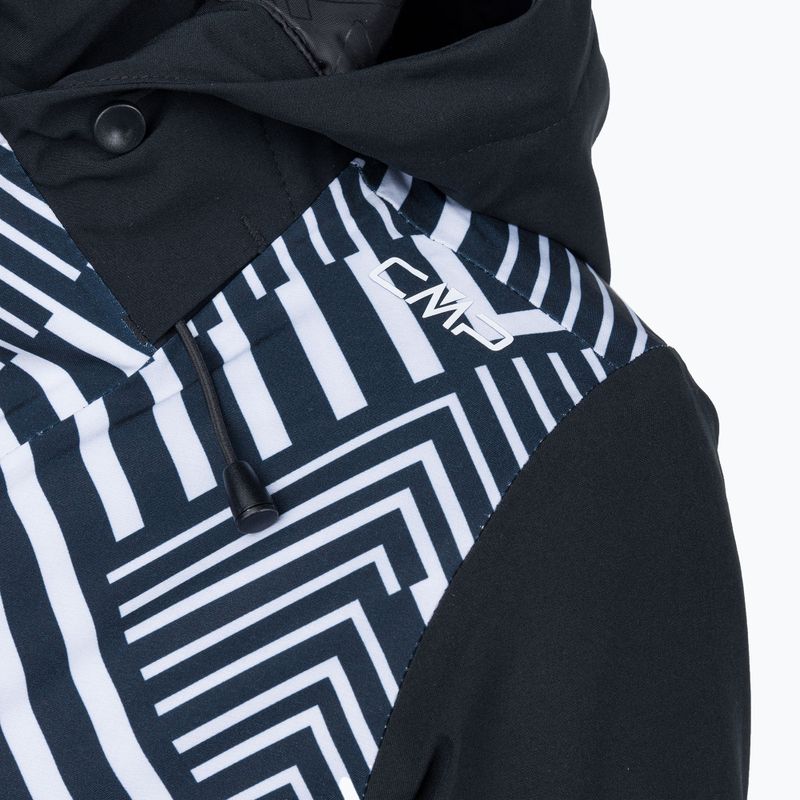 Куртка лижна жіноча CMP nero/bianco 3