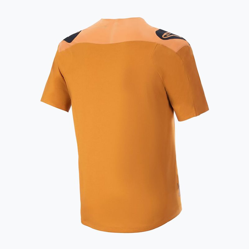 Футболка велосипедна чоловіча Alpinestars A-Aria Polartec Switch dark gold 2