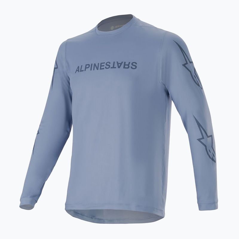 Лонгслів велосипедний чоловічий Alpinestars A-Dura Switch infinity blue