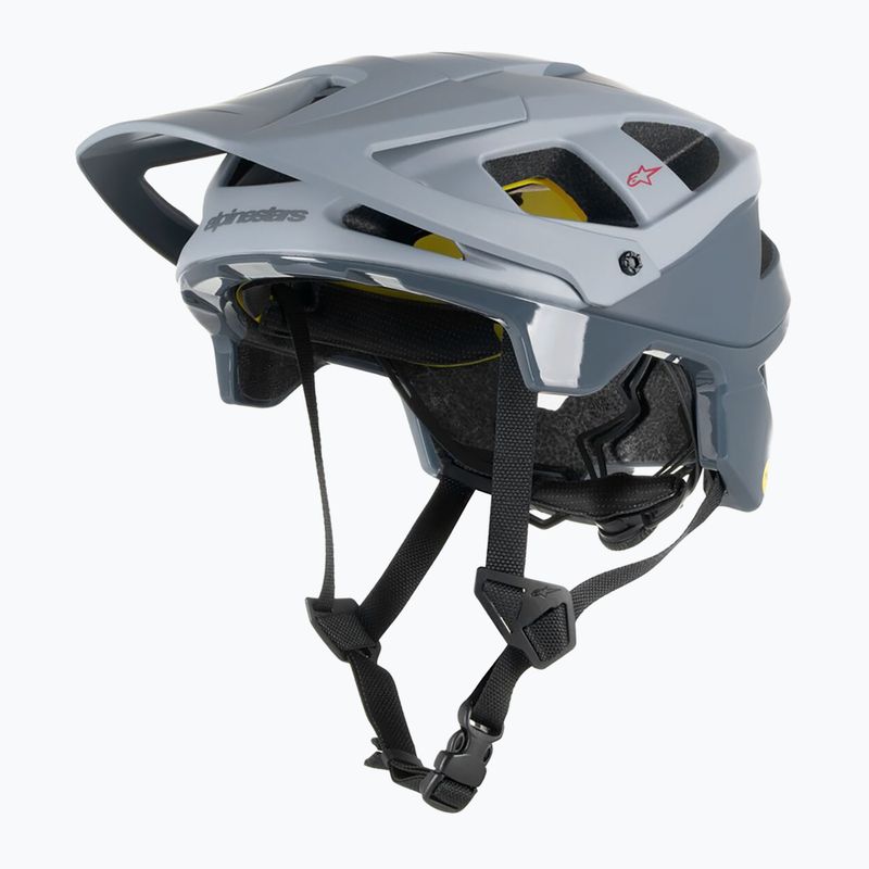 Шолом велосипедний Alpinestars Vector Tech Zeal light gray/dark gray/m&g