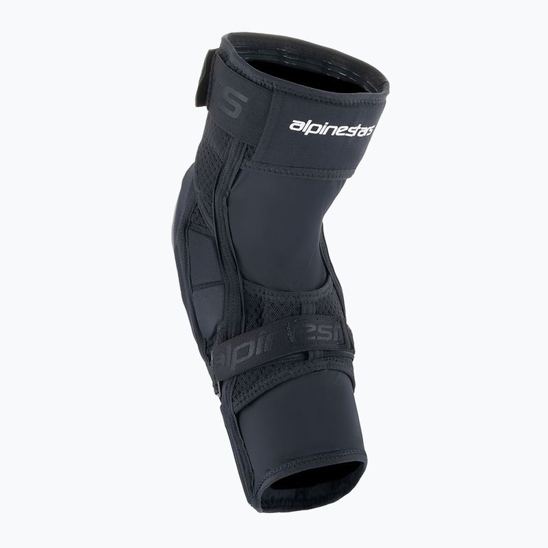 Наколінники велосипедні Alpinestars A-Impact Plasma Elite Shield Knee black/white 2