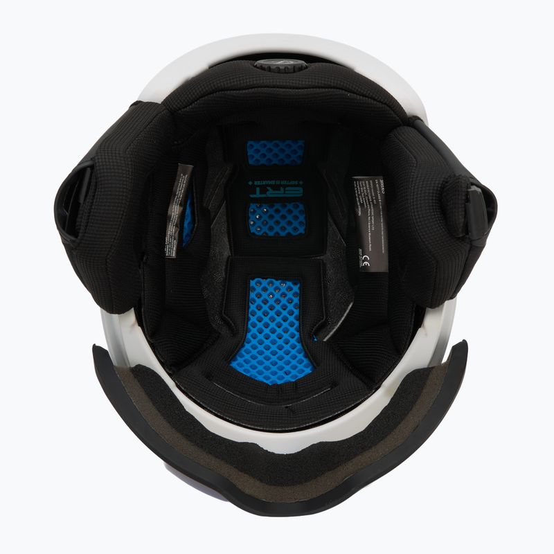 Шолом гірськолижний Briko Stormrider matt white/black 5