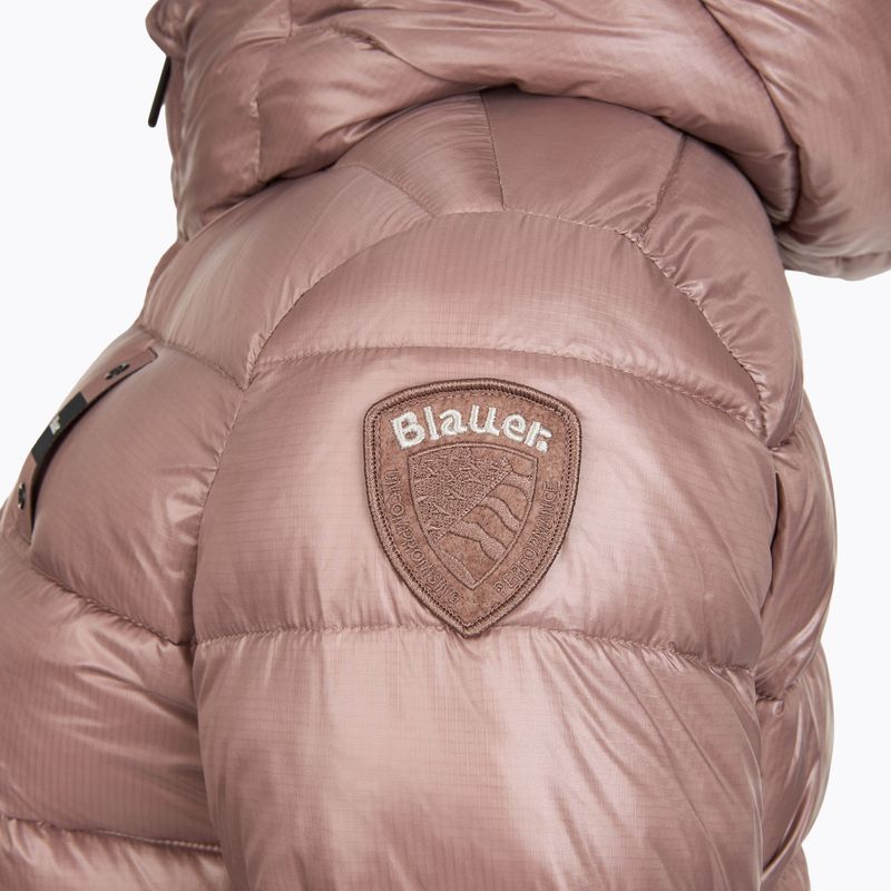 Куртка жіноча Blauer USA Caroll brown 30c inside grey fog 3