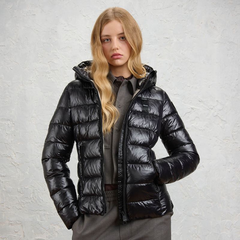 Куртка жіноча Blauer USA Caroll black inside beige 2