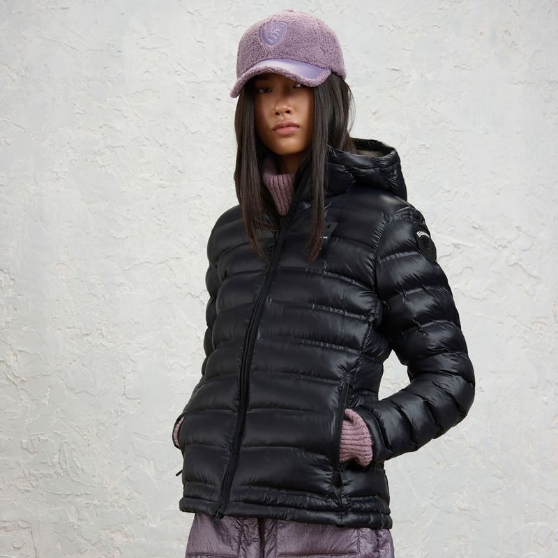 Куртка жіноча Blauer USA Ellis black inside mist grey 2