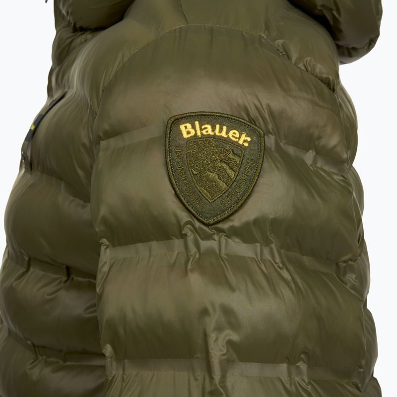Куртка чоловіча Blauer USA Charles dark olive inside mist grey 3