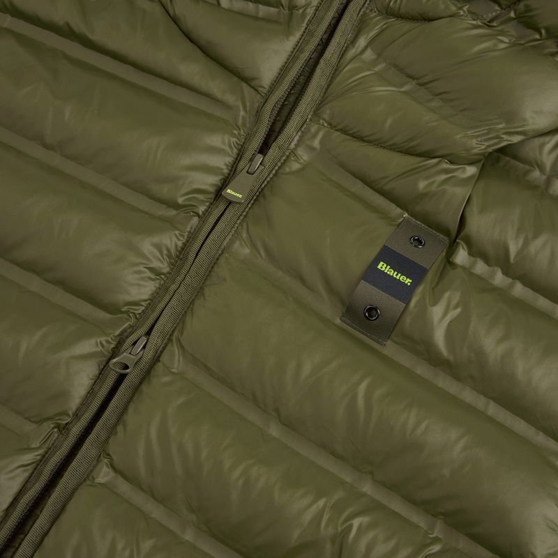Куртка чоловіча Blauer USA Charles dark olive inside mist grey 4