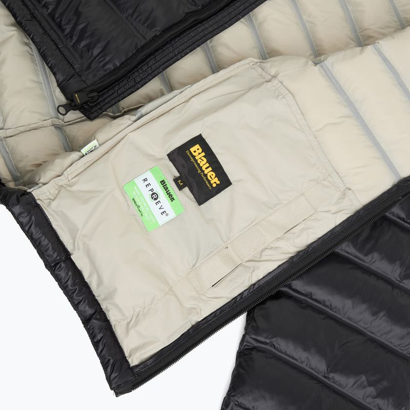 Куртка чоловіча Blauer USA Charles black inside mist grey 7