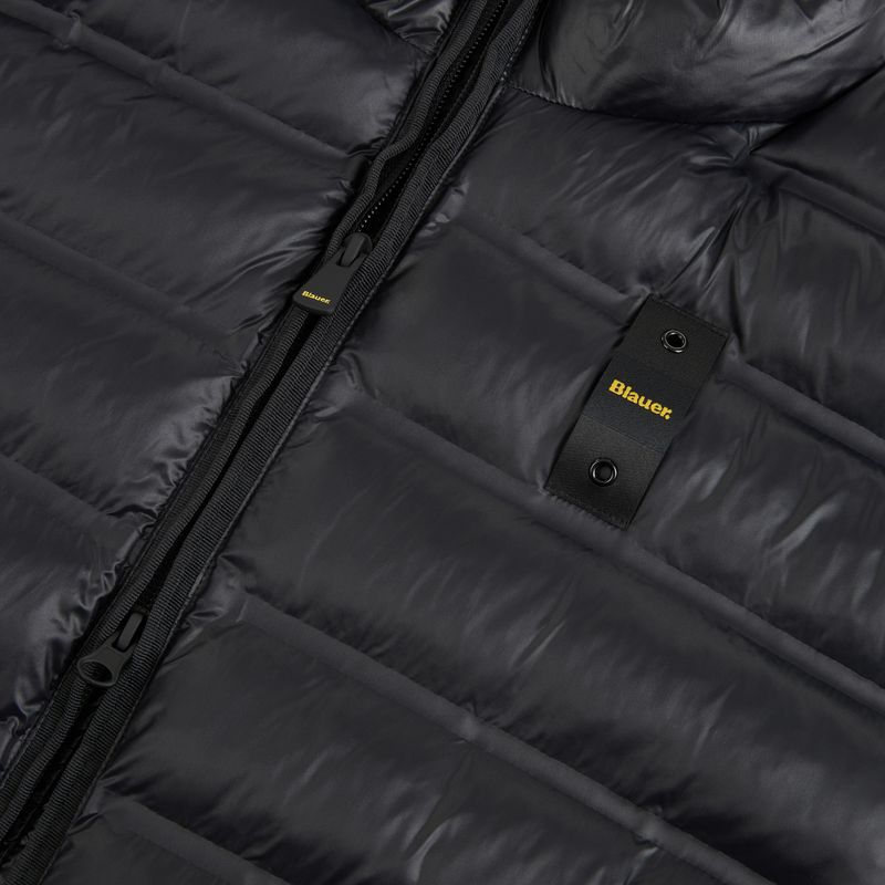 Куртка чоловіча Blauer USA Sewall black inside mist grey 4