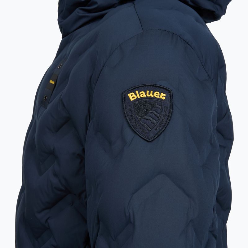 Куртка чоловіча Blauer USA Piery blue inside brown 3