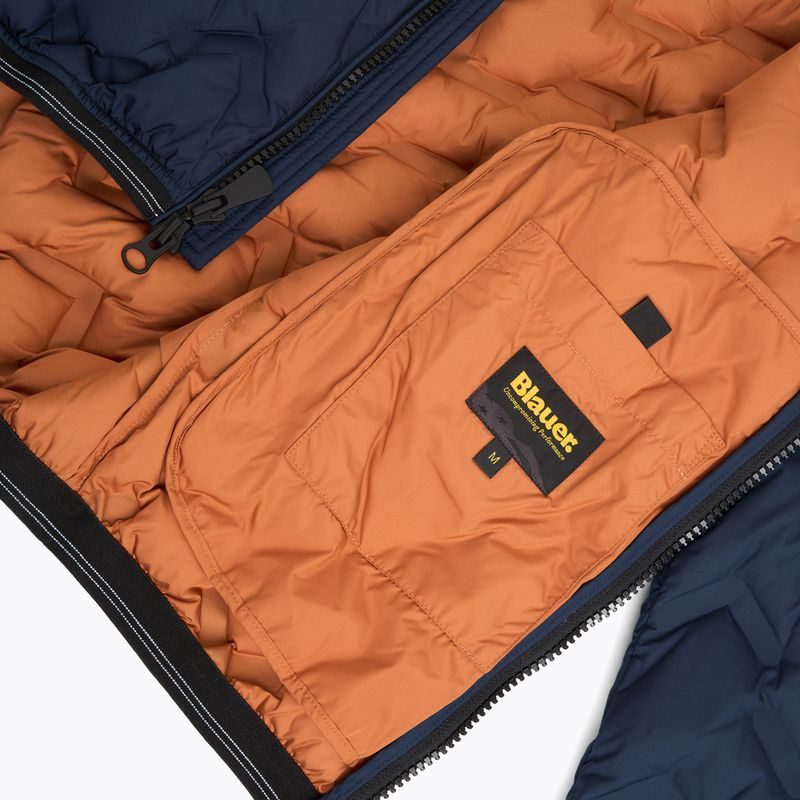 Куртка чоловіча Blauer USA Piery blue inside brown 7
