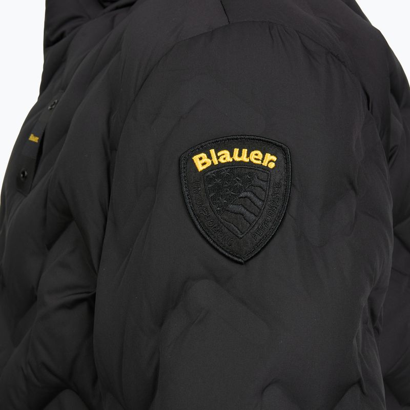 Куртка чоловіча Blauer USA Piery black inside brown 3