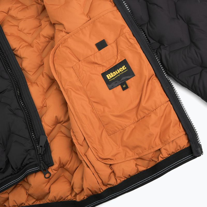 Куртка чоловіча Blauer USA Piery black inside brown 7