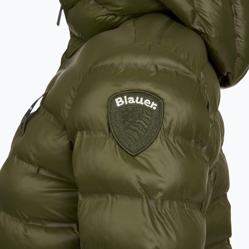 Куртка жіноча Blauer USA Ellis dark olive inside mist grey 3