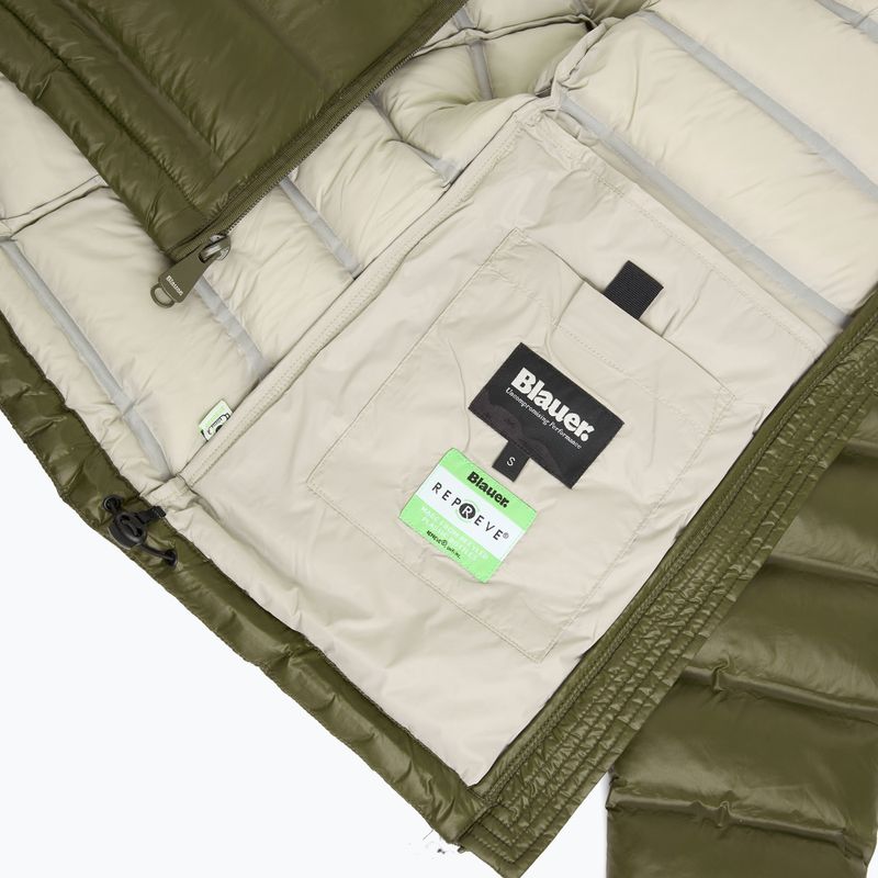 Куртка жіноча Blauer USA Ellis dark olive inside mist grey 7